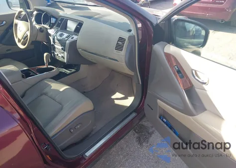 2009 Nissan Murano Le z USA, uszkodzony, nr VIN JN8AZ18W49W102165